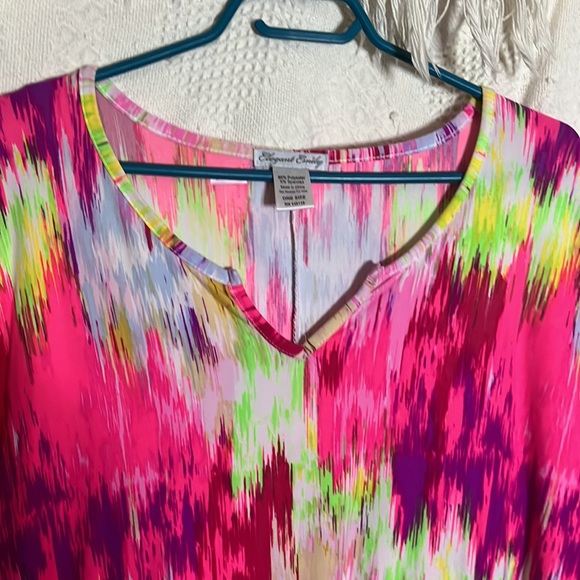 Mumu House Dress Tye Dye Osfm - Picture 2 of 3